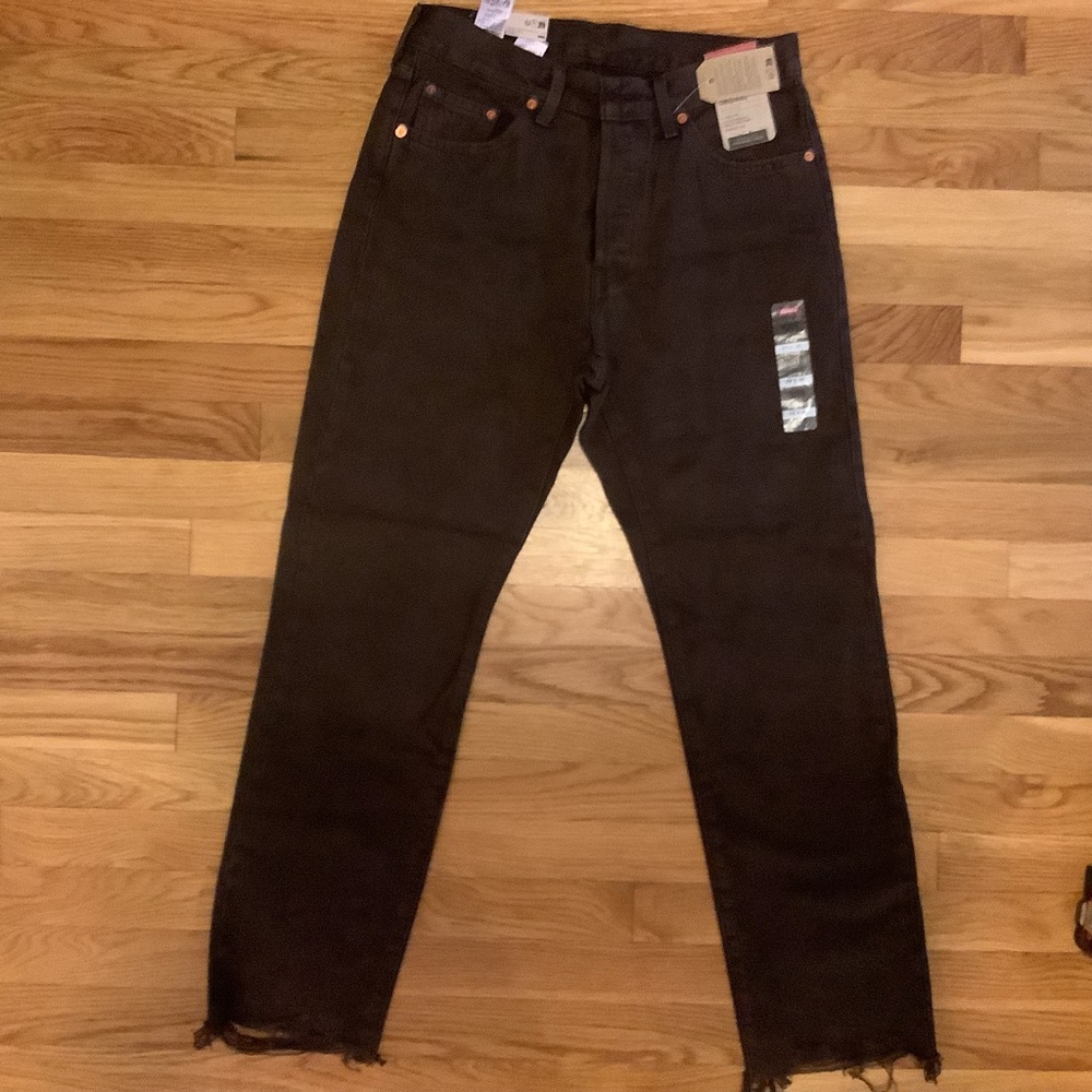 Levi's 501 Original Straight Leg Jeans - Picture 5 of 14